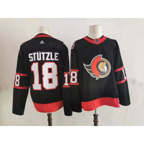  Tim Stützle #18 Ottawa Senators Jersey