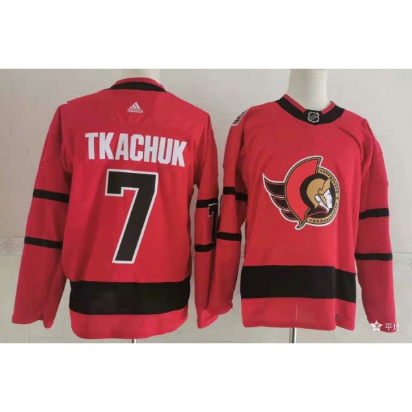 Brady Tkachuk #7 Ottawa Senators Jersey