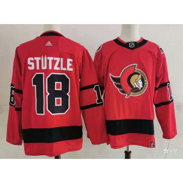  Tim Stützle #18 Ottawa Senators Jersey