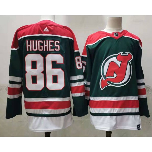 Jack Hughes #86 New Jersey Devils Jersey