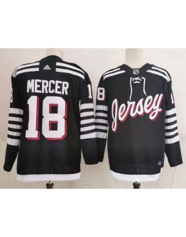 Dawson Mercer #18 New Jersey Devils Jersey