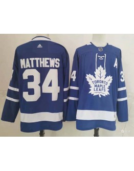 Auston Matthews #34 Toronto Maple Leafs Jersey