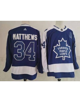 Auston Matthews #34 Toronto Maple Leafs Jersey