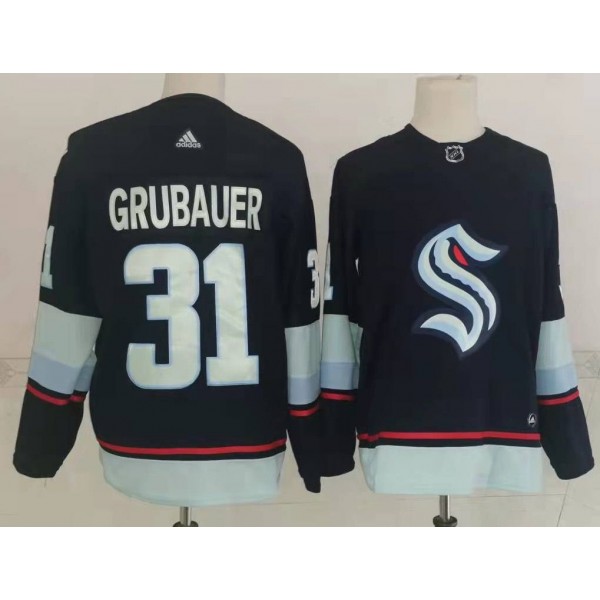 Philipp Grubauer #31 Seattle Kraken Jersey