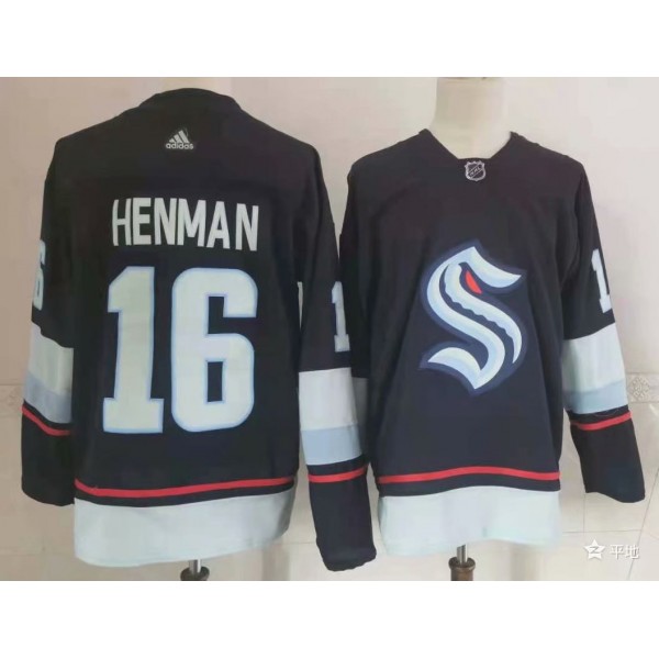 Luke Henman #16 Seattle Kraken Jersey