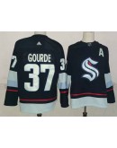  Yanni Gourde #37 Seattle Kraken Jersey