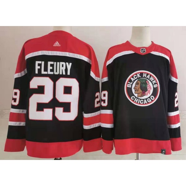 Marc Andre Fleury #29 Chicago Blackhawks Jersey