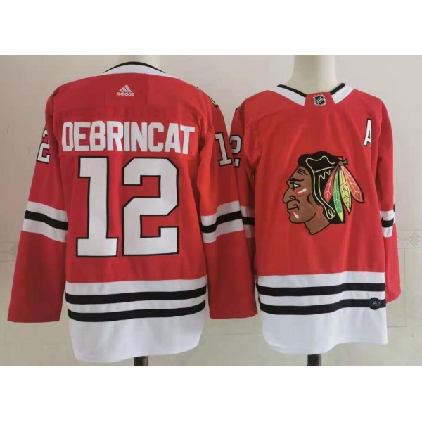 Alex DeBrincat #12 Chicago Blackhawks Jersey