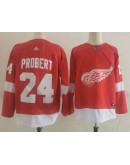 Bob Probert #24 Detroit Red Wings Jersey