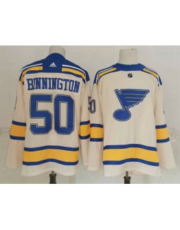 Jordan Binnington #50 St. Louis Blues Jersey