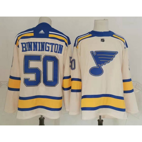 Jordan Binnington #50 St. Louis Blues Jersey