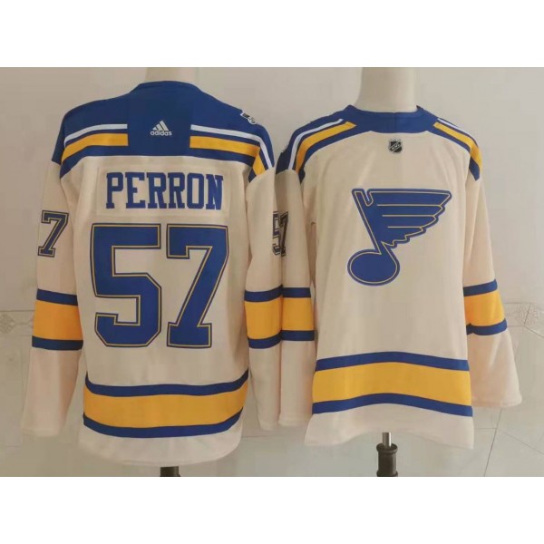 David Perron #57 St. Louis Blues Jersey