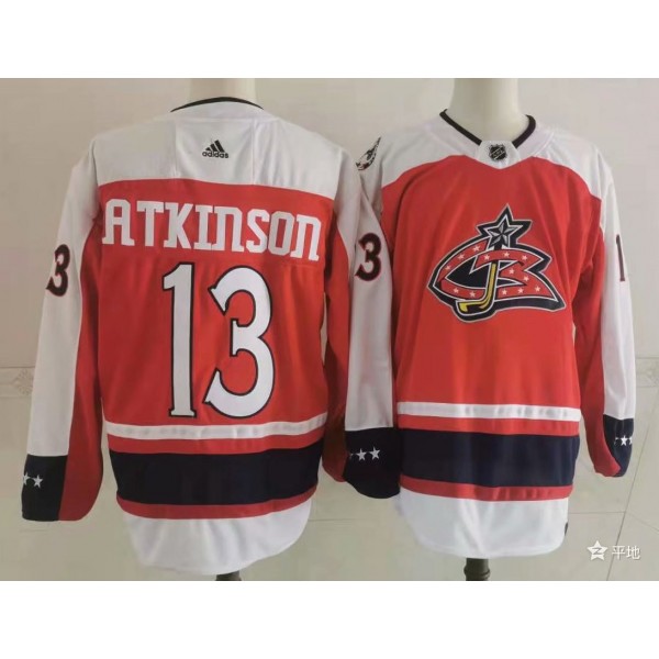 Cam Atkinson #13 Columbus Blue Jersey