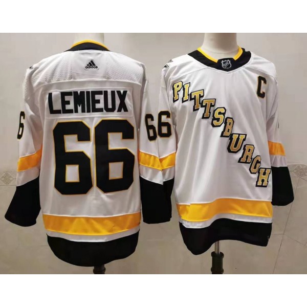 Mario Lemieux #66 Pittsburgh Penguins Jersey