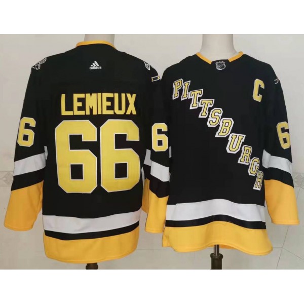 Mario Lemieux #66 Pittsburgh Penguins Jersey