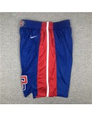 Detroit Pistons Blue Shorts