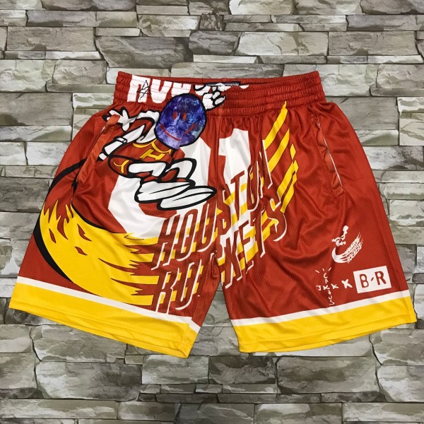 Houston Rockets Red Shorts