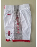 Houston Rockets White Shorts