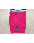 Miami Heat Pink Shorts