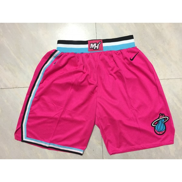 Miami Heat Pink Shorts