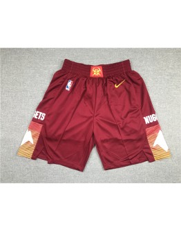 Denver Nuggets Red Shorts