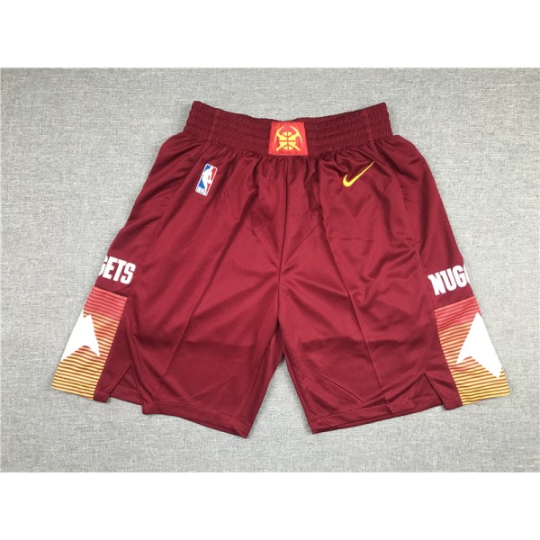 Denver Nuggets Red Shorts