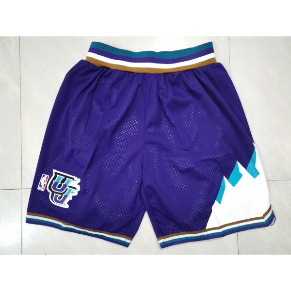 Utah Jazz Purple Shorts