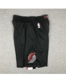 Portland Trail Blazers Black Shorts