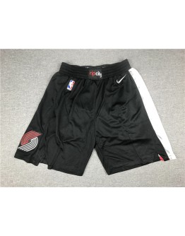 Portland Trail Blazers Black Shorts