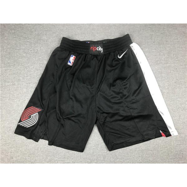 Portland Trail Blazers Black Shorts