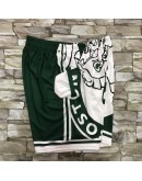 Boston Celtics White Shorts