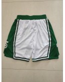 Boston Celtics White Shorts