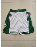 Boston Celtics White Shorts