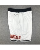 Buffalo Braves White Shorts