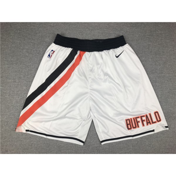 Buffalo Braves White Shorts