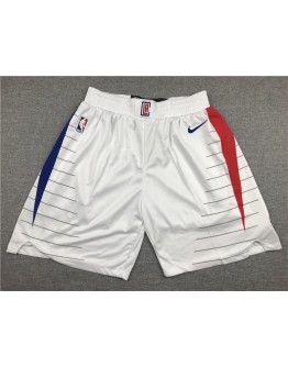 Los Angeles Lakers White Shorts