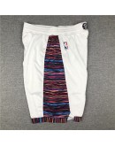 Brooklyn Nets White Shorts