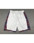 Brooklyn Nets White Shorts