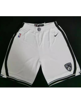 Brooklyn Nets White Shorts