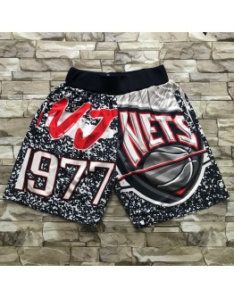 Brooklyn Nets Black Shorts