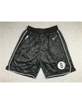 Brooklyn Nets Black Shorts