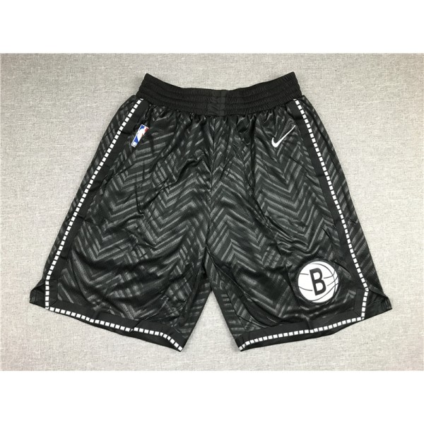 Brooklyn Nets Black Shorts