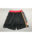 Atlanta Hawks Black Shorts