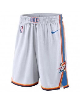 Oklahoma City Thunder White Shorts