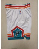 San Antonio Spurs White Shorts