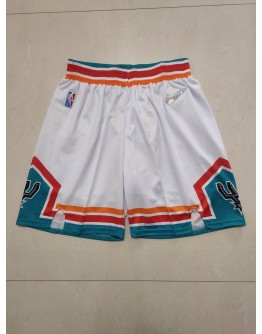 San Antonio Spurs White Shorts