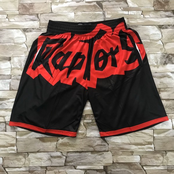 Toronto Raptors Black Shorts