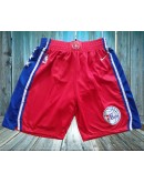 Philadelphia 76ers Red Shorts