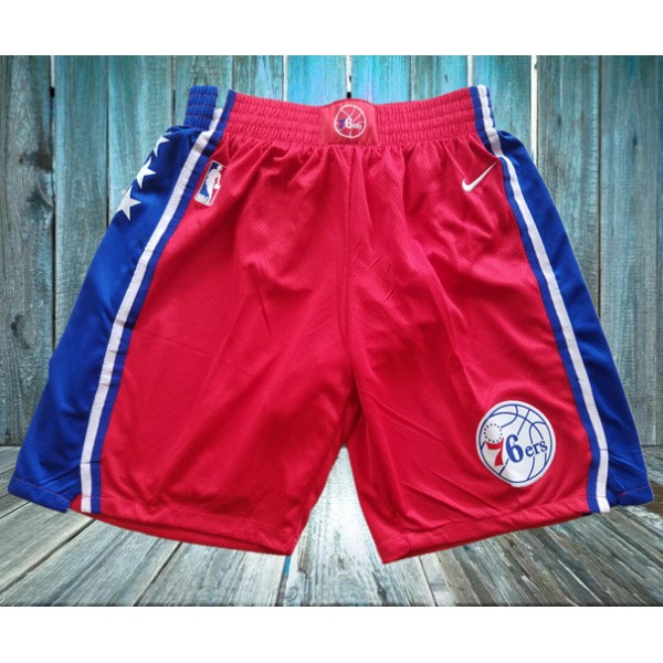 Philadelphia 76ers Red Shorts