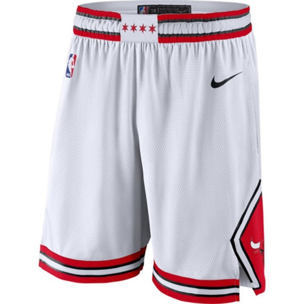 Chicago Bulls White Shorts